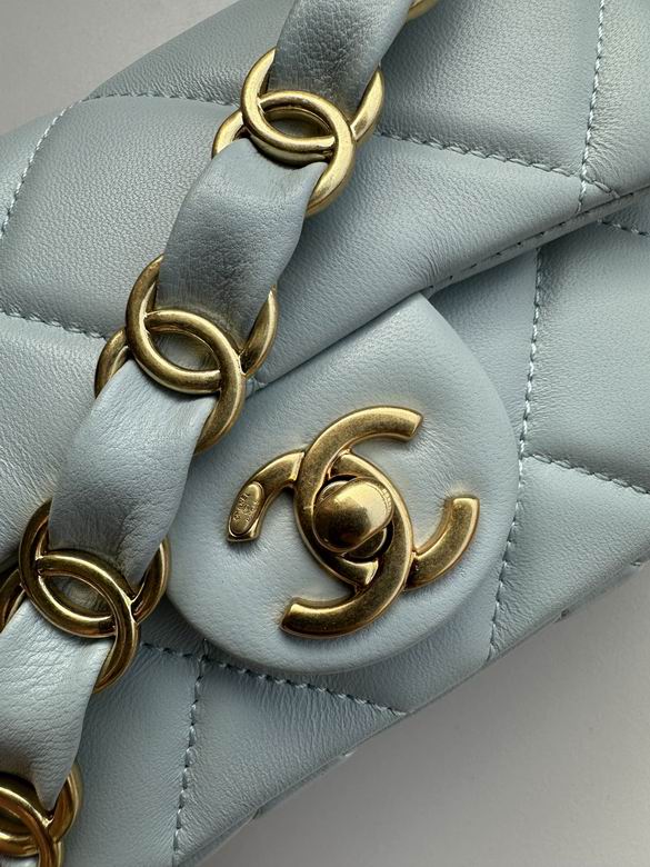 Chanel Inspired Handbags, AA+ Quality 100% Genuine Leather Classic Flap Medium Quilted Lambskin Black Gold, 18X 1 1X 5cm BL 4 Colour for chanel hand bag
