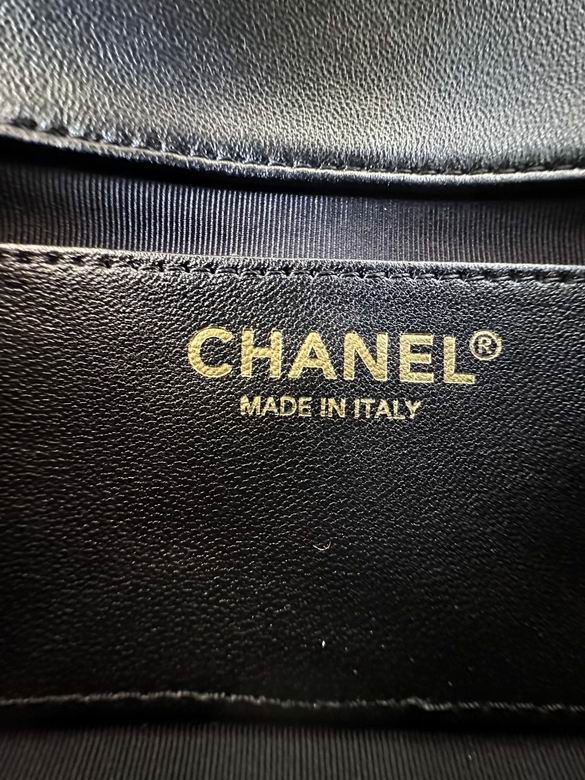 Chanel Inspired Handbags, AA+ Quality 100% Genuine Leather Classic Flap Medium Quilted Lambskin Black Gold, 18X 1 1X 5cm BL 4 Colour for chanel hand bag