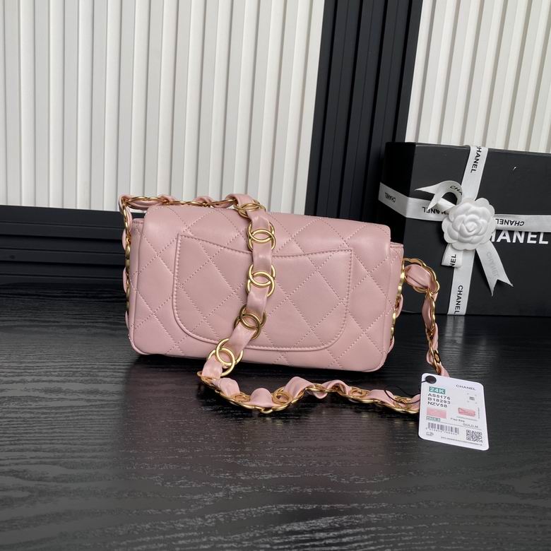 Chanel Handbags, AA+ Quality 100% Genuine Leather Classic Flap Medium Quilted Lambskin Black Gold, 18X 1 1X 5cm BL 4 Colour for chanel hand bag