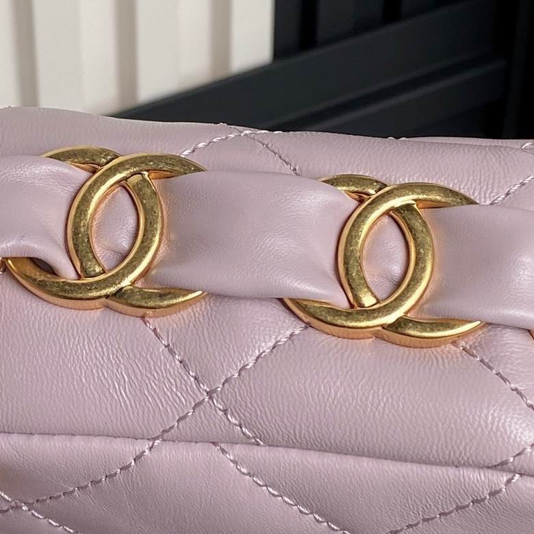 Chanel Handbags, AA+ Quality 100% Genuine Leather Classic Flap Medium Quilted Lambskin Black Gold, 18X 1 1X 5cm BL 4 Colour for chanel hand bag