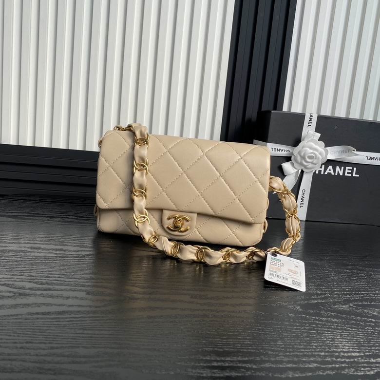 Chanel Inspired Handbags, AA+ Quality 100% Genuine Leather Classic Flap Medium Quilted Lambskin Black Gold, 18X 1 1X 5cm BL 4 Colour for chanel hand bag