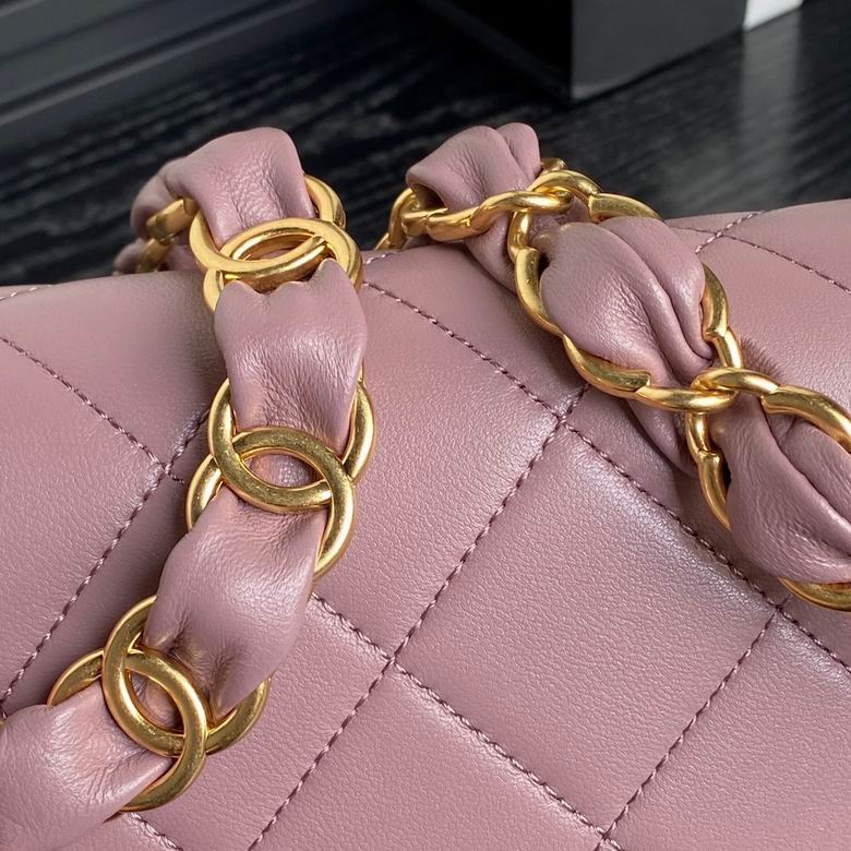 Chanel Inspired Handbags, AA+ Quality 100% Genuine Leather Classic Flap Medium Quilted Lambskin Black Gold, 18X 1 1X 5cm BL 4 Colour for chanel hand bag