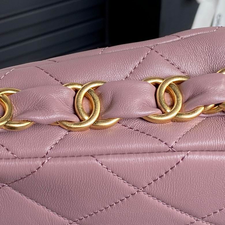 Chanel Inspired Handbags, AA+ Quality 100% Genuine Leather Classic Flap Medium Quilted Lambskin Black Gold, 18X 1 1X 5cm BL 4 Colour for chanel hand bag