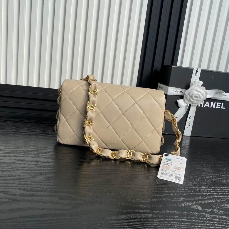 Chanel Inspired Handbags, AA+ Quality 100% Genuine Leather Classic Flap Medium Quilted Lambskin Black Gold, 18X 1 1X 5cm BL 4 Colour for chanel hand bag