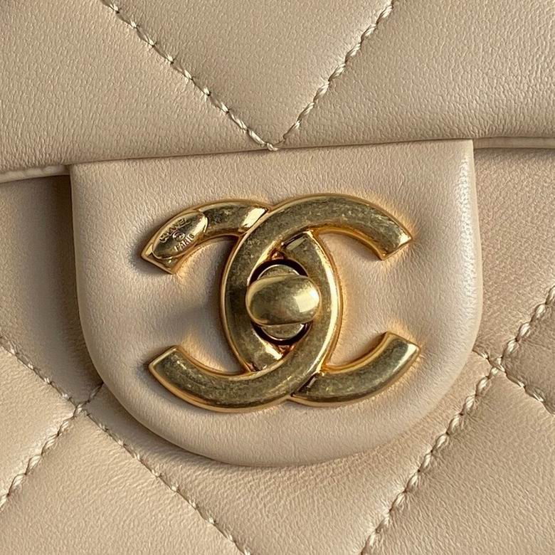 Chanel Inspired Handbags, AA+ Quality 100% Genuine Leather Classic Flap Medium Quilted Lambskin Black Gold, 18X 1 1X 5cm BL 4 Colour for chanel hand bag