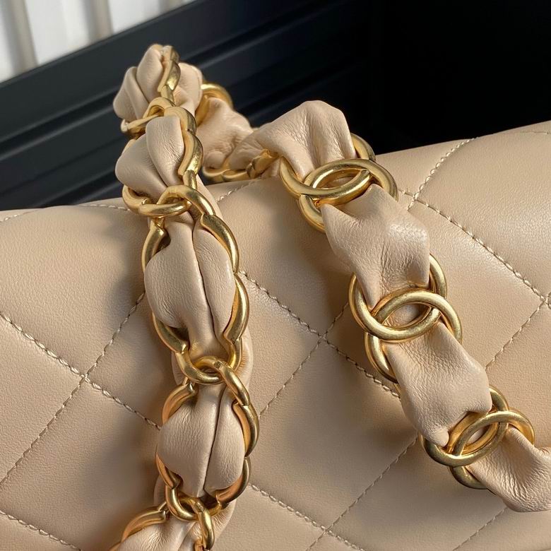 Chanel Inspired Handbags, AA+ Quality 100% Genuine Leather Classic Flap Medium Quilted Lambskin Black Gold, 18X 1 1X 5cm BL 4 Colour for chanel hand bag