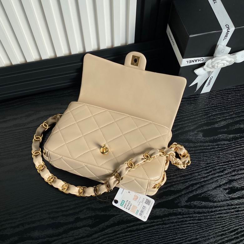 Chanel Inspired Handbags, AA+ Quality 100% Genuine Leather Classic Flap Medium Quilted Lambskin Black Gold, 18X 1 1X 5cm BL 4 Colour for chanel hand bag