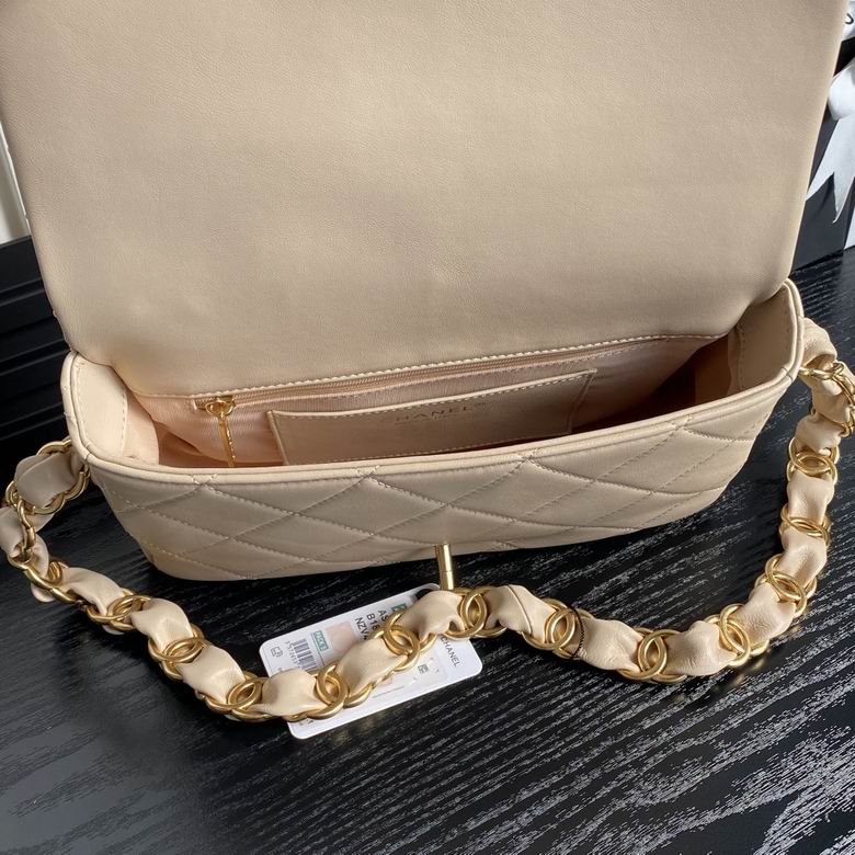 Chanel Inspired Handbags, AA+ Quality 100% Genuine Leather Classic Flap Medium Quilted Lambskin Black Gold, 18X 1 1X 5cm BL 4 Colour for chanel hand bag
