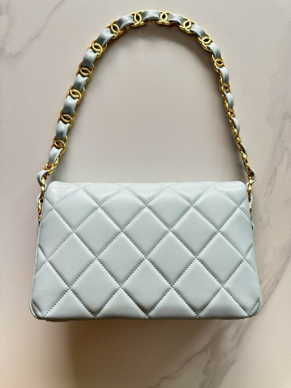 Chanel Inspired Handbags, AA+ Quality 100% Genuine Leather Classic Flap Medium Quilted Lambskin Black Gold, 18X 1 1X 5cm BL 4 Colour for chanel hand bag