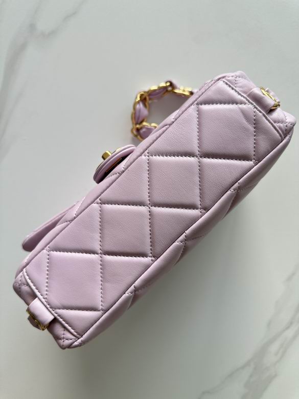Chanel Inspired Handbags, AA+ Quality 100% Genuine Leather Classic Flap Medium Quilted Lambskin Black Gold, 18X 1 1X 5cm BL 4 Colour for chanel hand bag