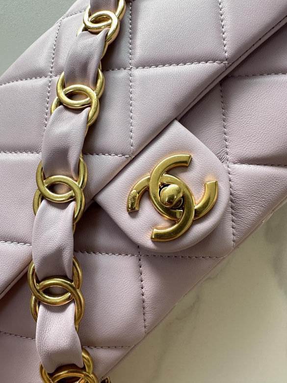 Chanel Inspired Handbags, AA+ Quality 100% Genuine Leather Classic Flap Medium Quilted Lambskin Black Gold, 18X 1 1X 5cm BL 4 Colour for chanel hand bag