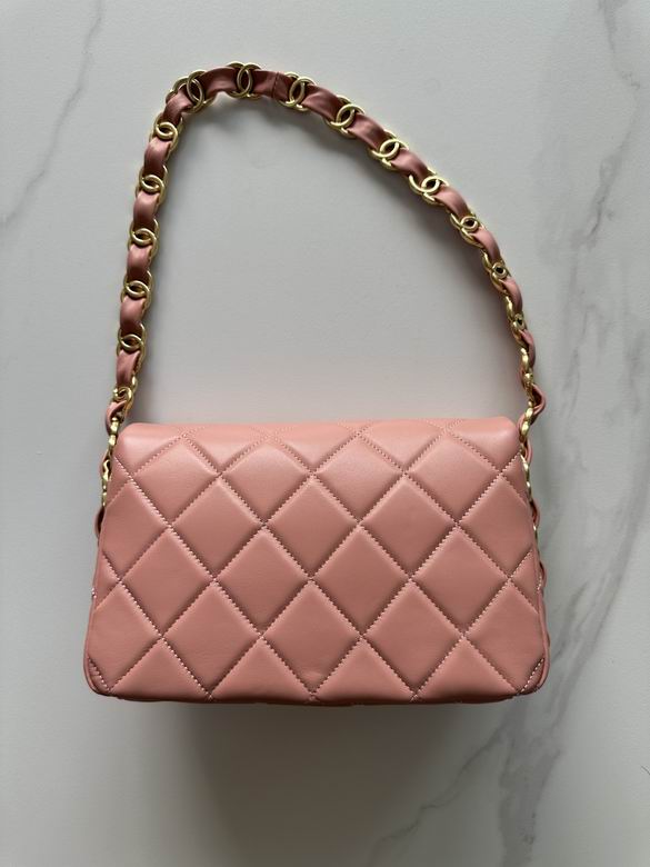 Chanel Inspired Handbags, AA+ Quality 100% Genuine Leather Classic Flap Medium Quilted Lambskin Black Gold, 18X 1 1X 5cm BL 4 Colour for chanel hand bag