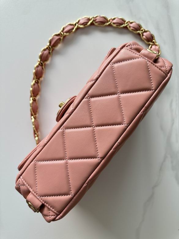Chanel Inspired Handbags, AA+ Quality 100% Genuine Leather Classic Flap Medium Quilted Lambskin Black Gold, 18X 1 1X 5cm BL 4 Colour for chanel hand bag