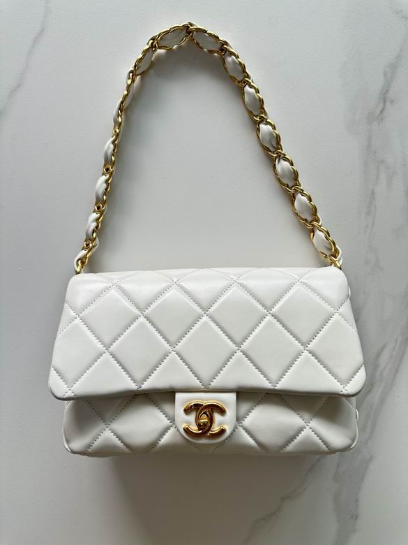 Chanel Inspired Handbags, AA+ Quality 100% Genuine Leather Classic Flap Medium Quilted Lambskin Black Gold, 18X 1 1X 5cm BL 4 Colour for chanel hand bag