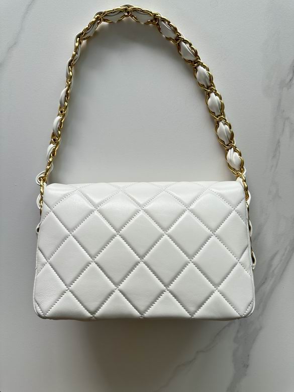 Chanel Inspired Handbags, AA+ Quality 100% Genuine Leather Classic Flap Medium Quilted Lambskin Black Gold, 18X 1 1X 5cm BL 4 Colour for chanel hand bag