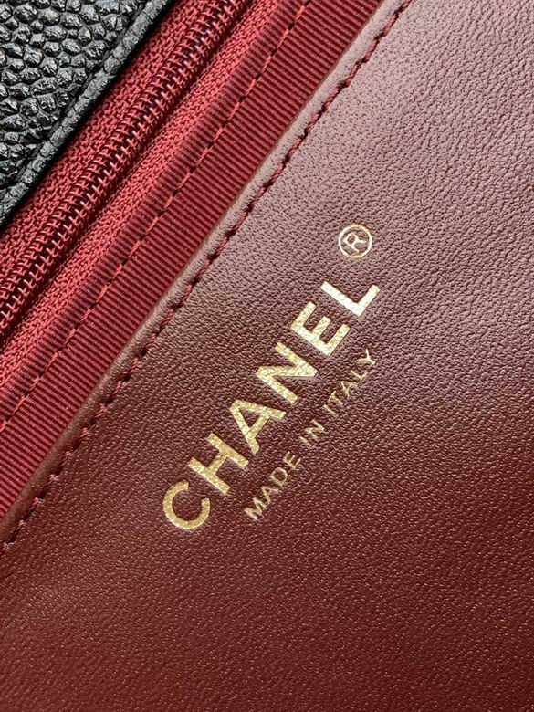 Chanel Inspired Handbags, AA+ Quality 100% Genuine Leather Classic Flap Medium Quilted Lambskin Black Gold, 18X 1 1X 5cm BL 4 Colour for chanel hand bag