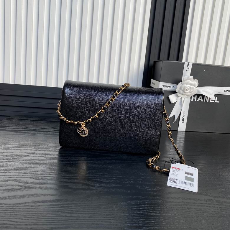Chanel Inspired Handbags, AA+ Quality 100% Genuine Leather Classic Flap Medium Quilted Lambskin Black Gold, 18X 1 1X 5cm BL 4 Colour for chanel hand bag