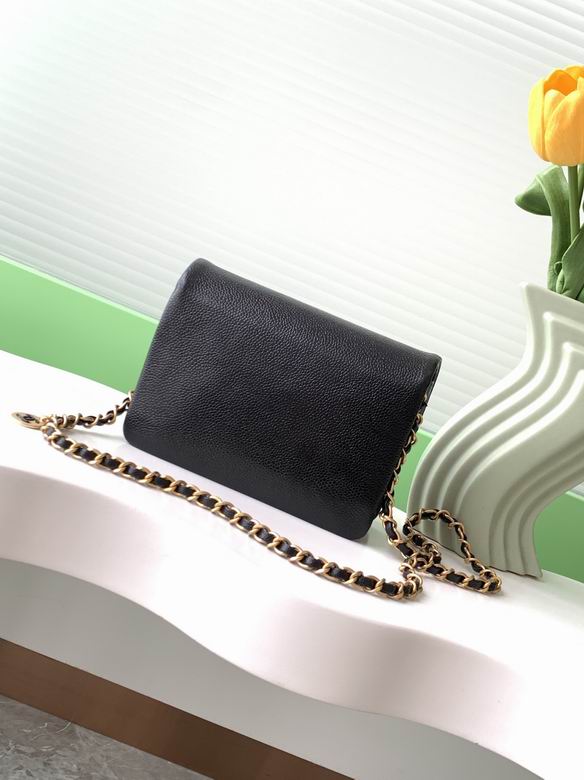 Chanel Inspired Handbags, AA+ Quality 100% Genuine Leather Classic Flap Medium Quilted Lambskin Black Gold, 18X 1 1X 5cm BL 4 Colour for chanel hand bag