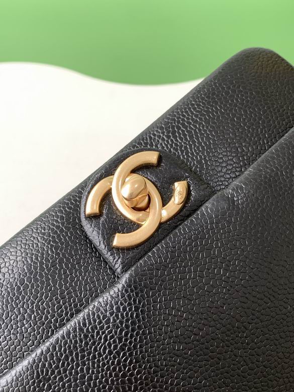 Chanel Inspired Handbags, AA+ Quality 100% Genuine Leather Classic Flap Medium Quilted Lambskin Black Gold, 18X 1 1X 5cm BL 4 Colour for chanel hand bag