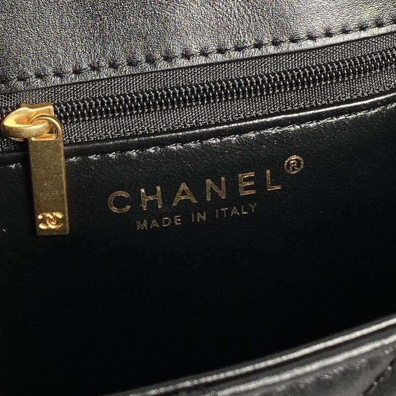 Chanel Inspired Handbags, AA+ Quality 100% Genuine Leather Classic Flap Medium Quilted Lambskin Black Gold, 25X 14X 9cm BL 3 Colour for chanel hand bag
