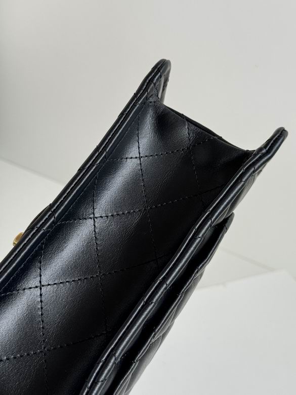Chanel Inspired Handbags, AA+ Quality 100% Genuine Leather Classic Flap Medium Quilted Lambskin Black Gold, 25X 14X 9cm BL 3 Colour for chanel hand bag