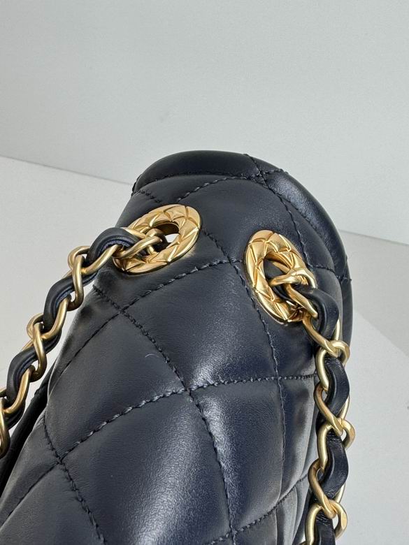 Chanel Inspired Handbags, AA+ Quality 100% Genuine Leather Classic Flap Medium Quilted Lambskin Black Gold, 25X 14X 9cm BL 3 Colour for chanel hand bag