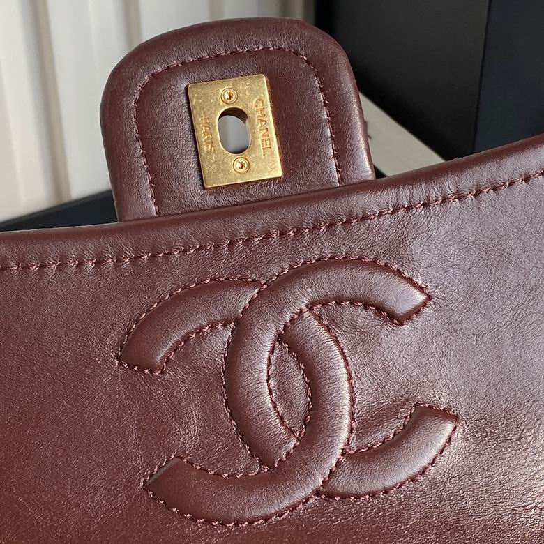 Chanel Inspired Handbags, AA+ Quality 100% Genuine Leather Classic Flap Medium Quilted Lambskin Black Gold, 25X 14X 9cm BL 3 Colour for chanel hand bag