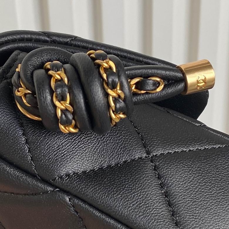 Chanel Inspired Handbags, AA+ Quality 100% Genuine Leather Classic Flap Medium Quilted Lambskin Black Gold, 25X 14X 9cm BL 3 Colour for chanel hand bag