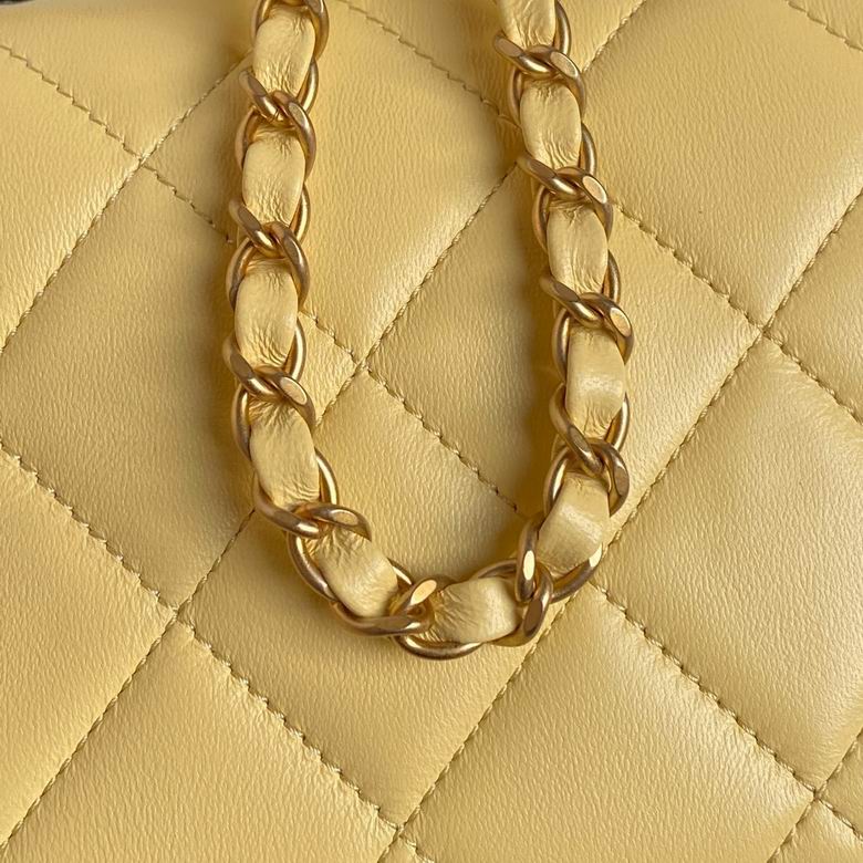 Chanel Inspired Handbags, AA+ Quality 100% Genuine Leather Classic Flap Medium Quilted Lambskin Black Gold, 25X 14X 9cm BL 3 Colour for chanel hand bag