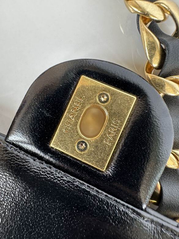 Chanel Handbags, AA+ Quality 100% Genuine Leather Classic Flap Medium Quilted Lambskin Black Gold, 18X 1 1X 5cm BL 4 Colour for chanel hand bag