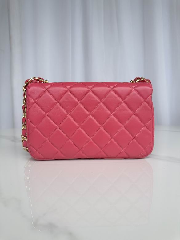 Chanel Handbags, AA+ Quality 100% Genuine Leather Classic Flap Medium Quilted Lambskin Black Gold, 18X 1 1X 5cm BL 4 Colour for chanel hand bag