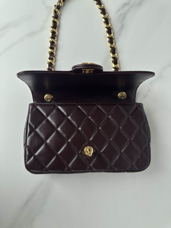 Chanel Handbags, AA+ Quality 100% Genuine Leather Classic Flap Medium Quilted Lambskin Black Gold, 18X 1 1X 5cm BL 4 Colour for chanel hand bag