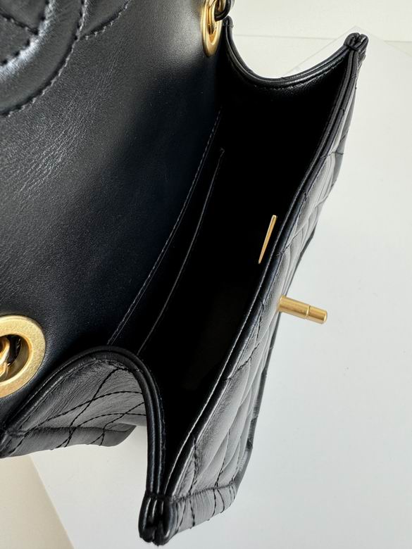 Chanel Inspired Handbags, AA+ Quality 100% Genuine Leather Classic Flap Medium Quilted Lambskin Black Gold, 25X 14X 9cm BL 3 Colour for chanel hand bag