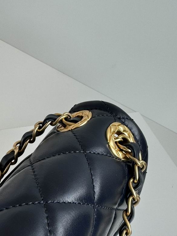 Chanel Inspired Handbags, AA+ Quality 100% Genuine Leather Classic Flap Medium Quilted Lambskin Black Gold, 25X 14X 9cm BL 3 Colour for chanel hand bag
