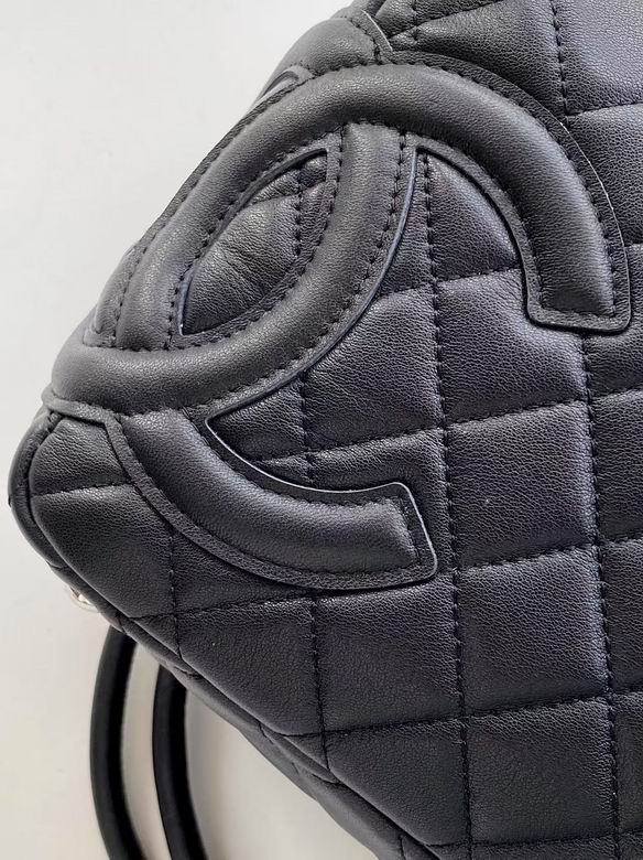 Chanel Inspired Handbags, AA+ Quality 100% Genuine Leather Classic Flap Medium Quilted Lambskin Black Gold, 15X 27X 10cm BL 4 Colour for chanel hand bag