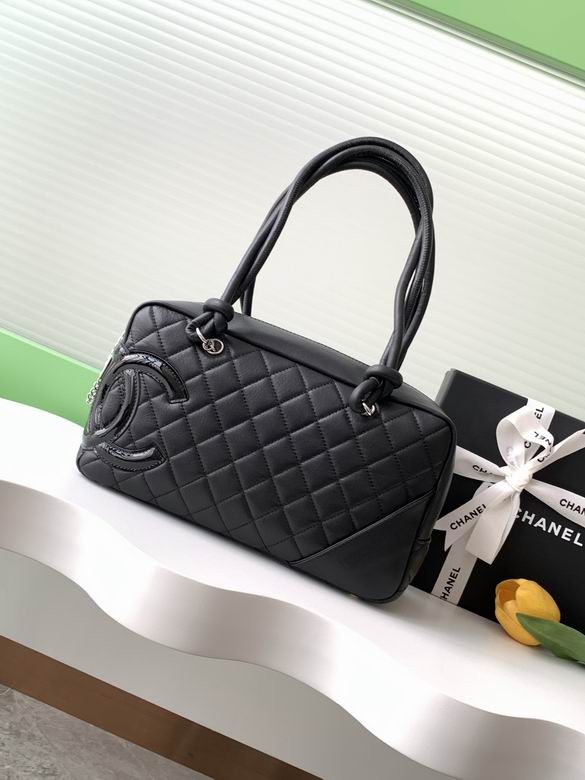 Chanel Inspired Handbags, AA+ Quality 100% Genuine Leather Classic Flap Medium Quilted Lambskin Black Gold, 15X 27X 10cm BL 4 Colour for chanel hand bag