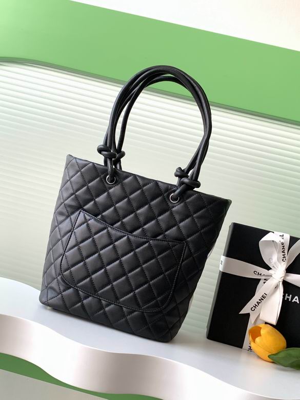 Chanel Inspired Handbags, AA+ Quality 100% Genuine Leather Classic Flap Medium Quilted Lambskin Black Gold, 18X 1 1X 5cm BL 4 Colour for chanel hand bag