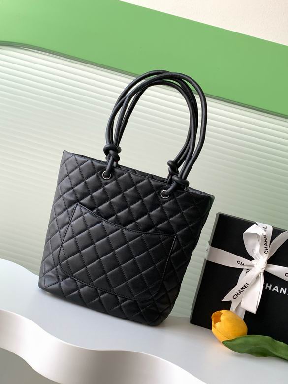 Chanel Inspired Handbags, AA+ Quality 100% Genuine Leather Classic Flap Medium Quilted Lambskin Black Gold, 18X 1 1X 5cm BL 4 Colour for chanel hand bag