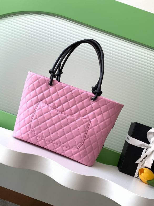 Chanel Inspired Handbags, AA+ Quality 100% Genuine Leather Classic Flap Medium Quilted Lambskin Black Gold, 30X 25X 15cm BL 4 Colour for chanel hand bag