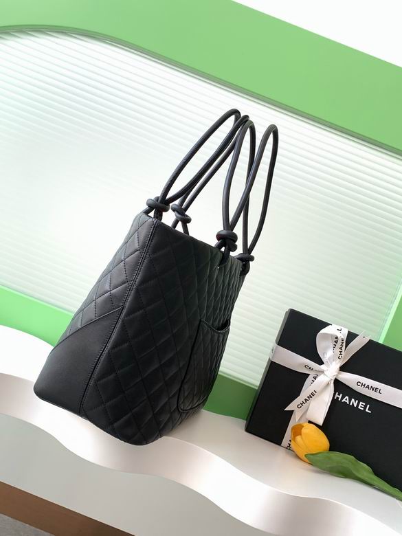 Chanel Inspired Handbags, AA+ Quality 100% Genuine Leather Classic Flap Medium Quilted Lambskin Black Gold, 30X 25X 15cm BL 4 Colour for chanel hand bag