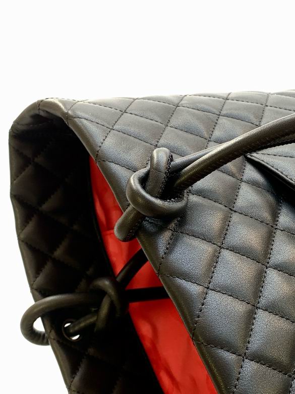 Chanel Inspired Handbags, AA+ Quality 100% Genuine Leather Classic Flap Medium Quilted Lambskin Black Gold, 30X 25X 15cm BL 4 Colour for chanel hand bag