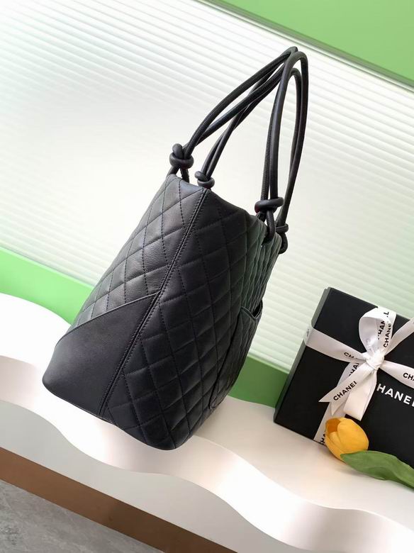 Chanel Inspired Handbags, AA+ Quality 100% Genuine Leather Classic Flap Medium Quilted Lambskin Black Gold, 30X 25X 15cm BL 4 Colour for chanel hand bag