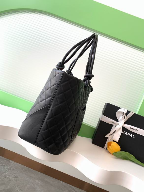 Chanel Inspired Handbags, AA+ Quality 100% Genuine Leather Classic Flap Medium Quilted Lambskin Black Gold, 30X 25X 15cm BL 4 Colour for chanel hand bag