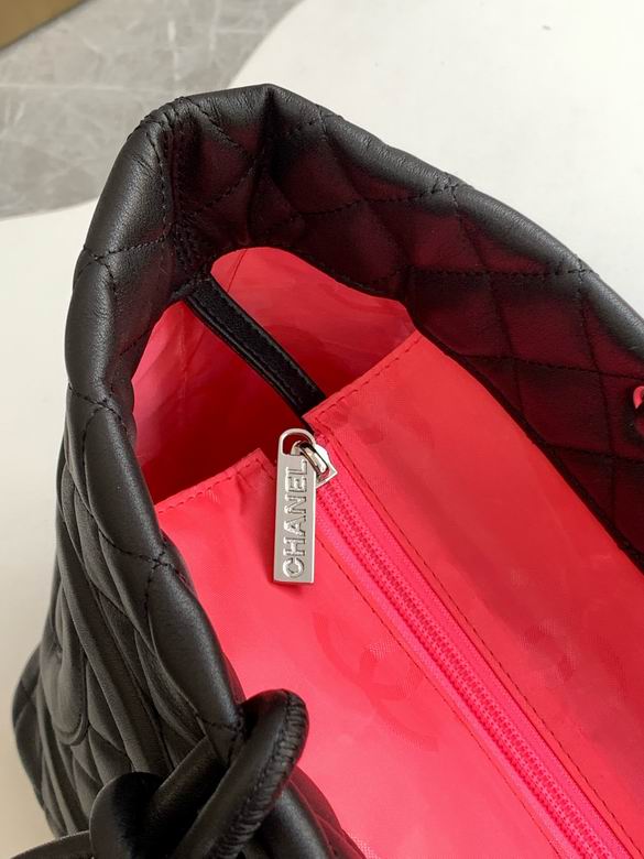 Chanel Inspired Handbags, AA+ Quality 100% Genuine Leather Classic Flap Medium Quilted Lambskin Black Gold, 30X 25X 15cm BL 4 Colour for chanel hand bag