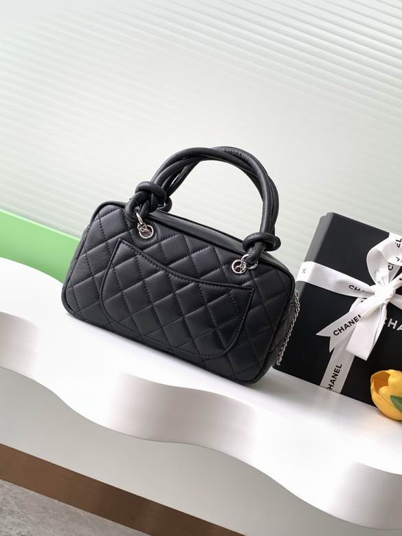 Chanel Inspired Handbags, AA+ Quality 100% Genuine Leather Classic Flap Medium Quilted Lambskin Black Gold, 18X 1 1X 5cm BL 4 Colour for chanel hand bag