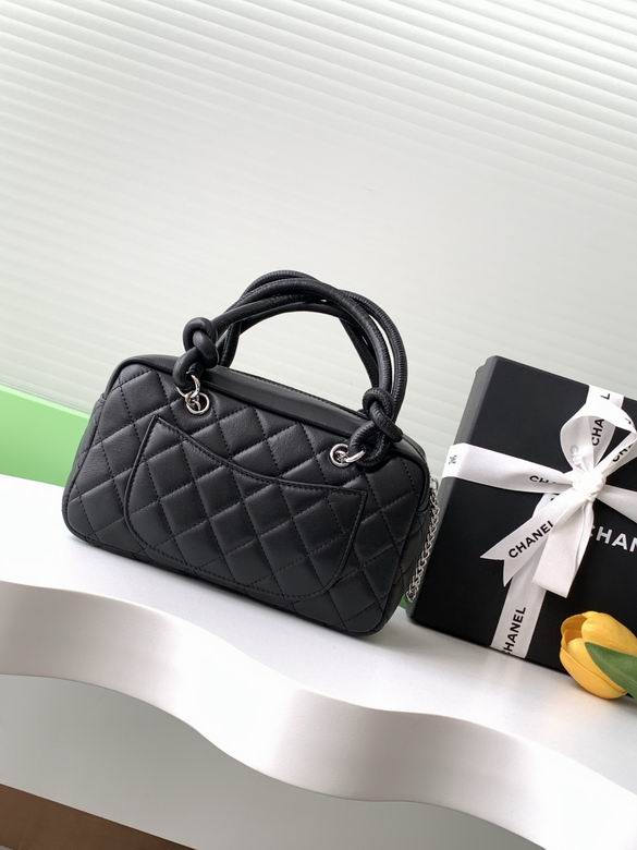 Chanel Inspired Handbags, AA+ Quality 100% Genuine Leather Classic Flap Medium Quilted Lambskin Black Gold, 18X 1 1X 5cm BL 4 Colour for chanel hand bag