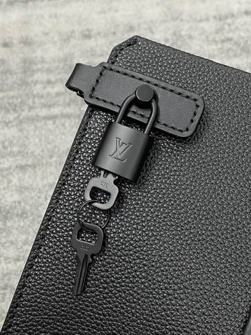 Louis vuitton Inspired Handbags, AA+ Quality 100% Genuine Leather Classic Flap Medium Quilted Lambskin Black Gold, 18X 1 1X 5cm BL 4 Colour