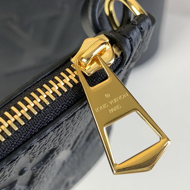 Louis Vuitton Inspired Handbags, AA+ Quality 100% Genuine Leather Classic Flap Medium Quilted Lambskin Black Gold, 18X 1 1X 5cm BL 4 Colour
