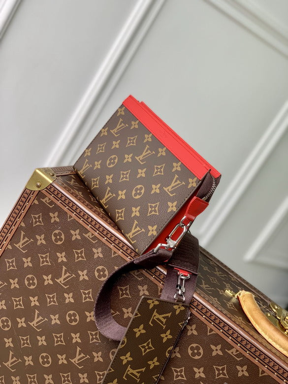 Louis vuitton Inspired Handbags, AA+ Quality 100% Genuine Leather Classic Flap Medium Quilted Lambskin Black Gold, 18X 1 1X 5cm BL 4 Colour