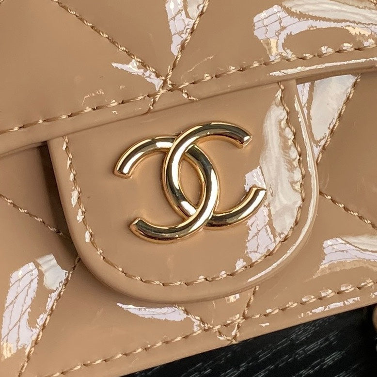 Chanel Inspired Handbags, AA+ Quality 100% Genuine Leather Classic Flap Medium Quilted Lambskin Black Gold, 18X 1 1X 5cm BL 4 Colour for chanel hand bag